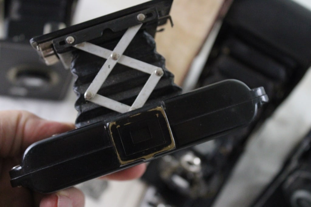 4 Antique Folding Cameras - 4