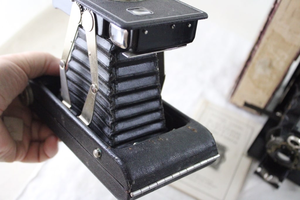 4 Antique Folding Cameras - 9