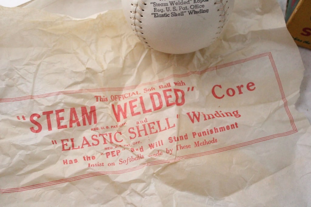 Adv Lot, Slinky, Official Double Header Softball - 2