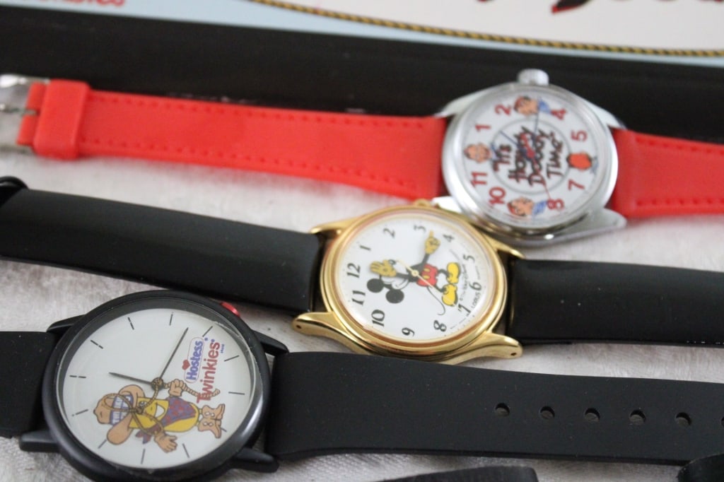 Howdy Doody, Twinkie, Mickey Mouse Watches - 9