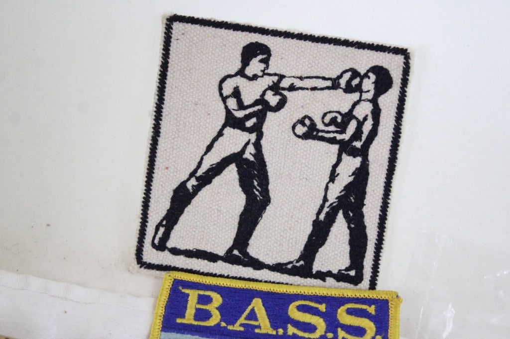 WW2 Celluloid Bank, Adv Pins, Whistle & More - 9