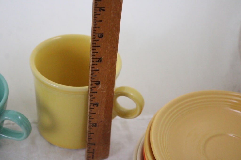 Fiesta Ware Plates, Bowls, Cups, Saucers, Mug - 17