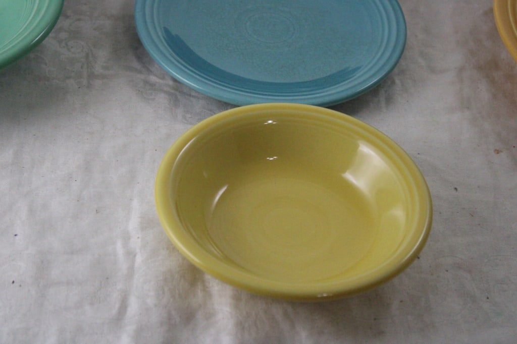Fiesta Ware Plates, Bowls, Cups, Saucers, Mug - 2