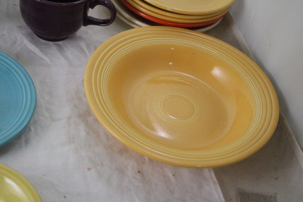 Fiesta Ware Plates, Bowls, Cups, Saucers, Mug - 5