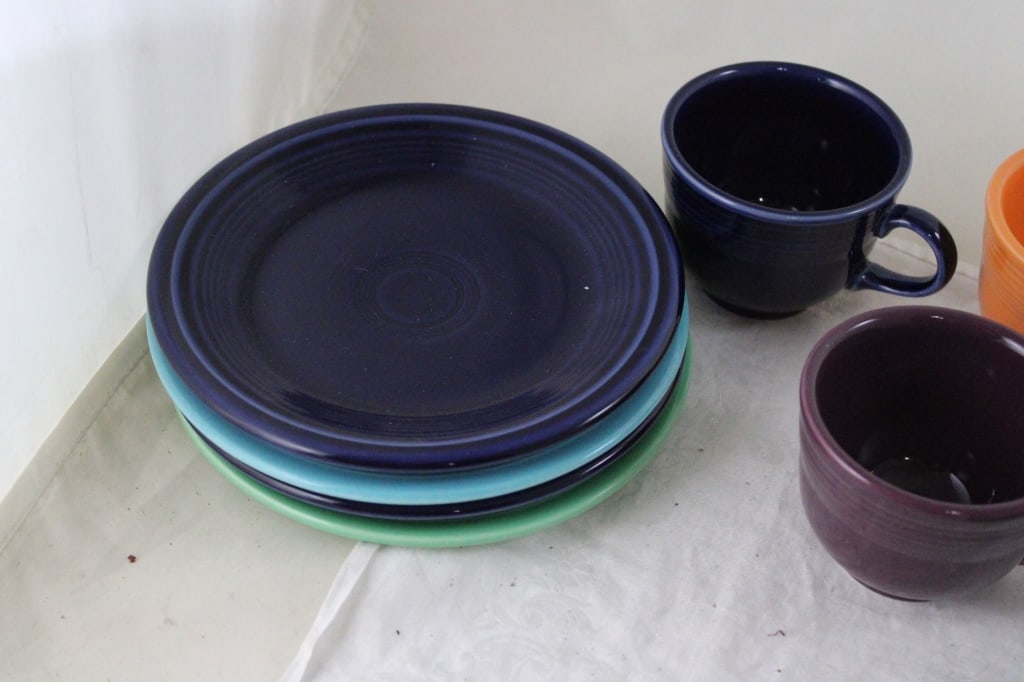 Fiesta Ware Plates, Bowls, Cups, Saucers, Mug - 7