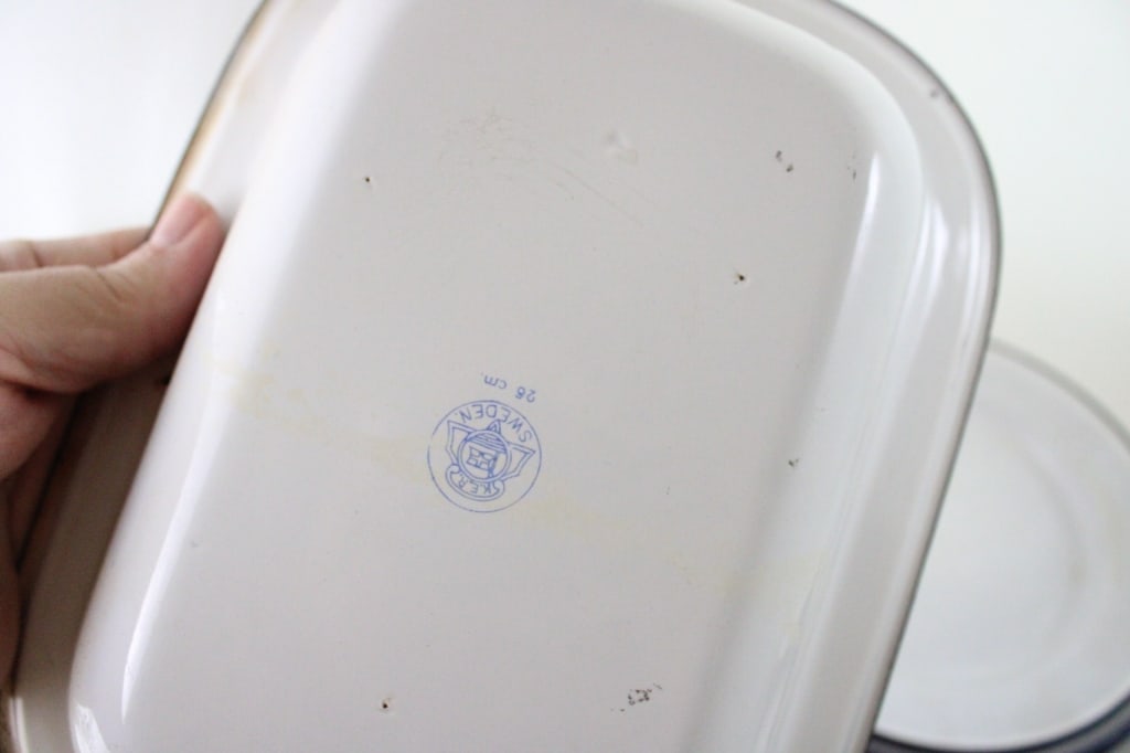 Assorted Enamelware Plates & Cups - 8