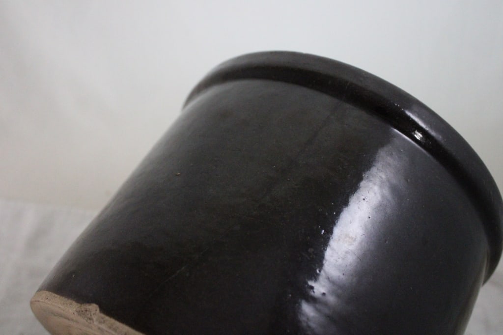 Stoneware Butter Crock and Packing Jar - 12