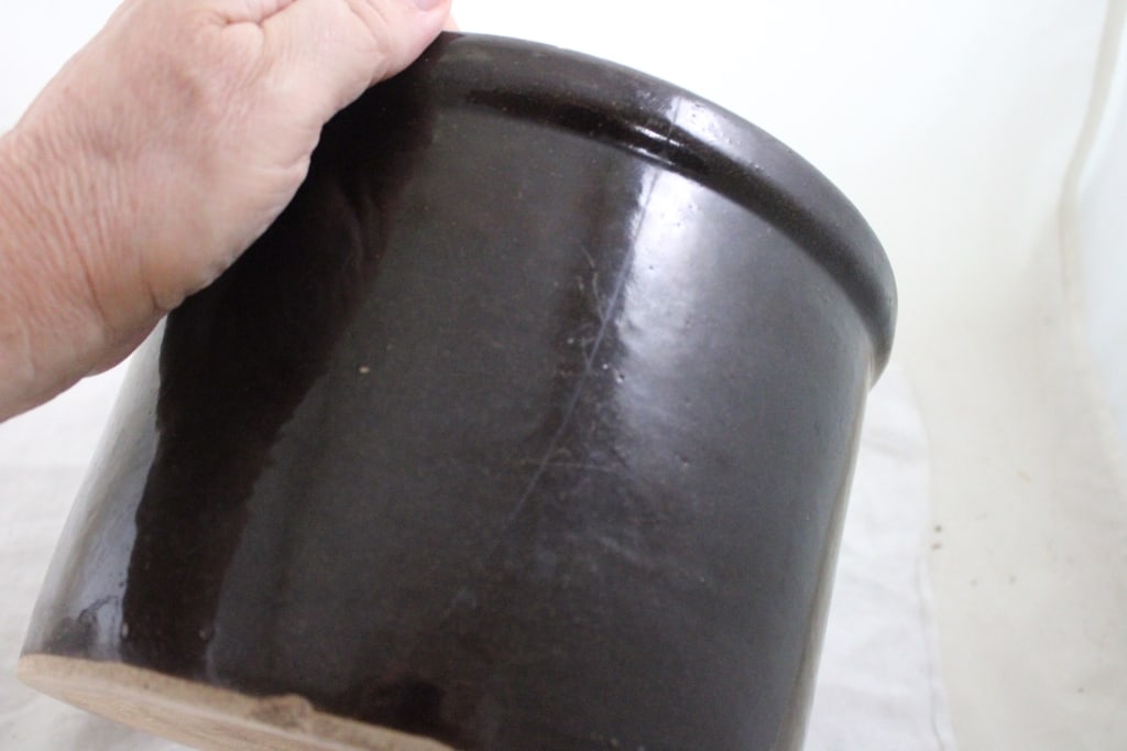 Stoneware Butter Crock and Packing Jar - 13