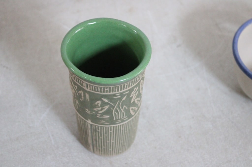 4 Red Wing Stoneware Pieces - 9