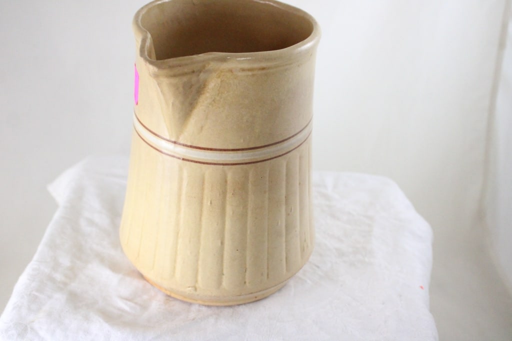 Red Wing Saffron Ware 8" Stoneware Pitcher - 2