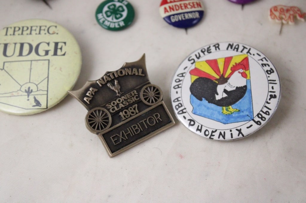 American Poultry Association Pins, Pinbacks & More - 2