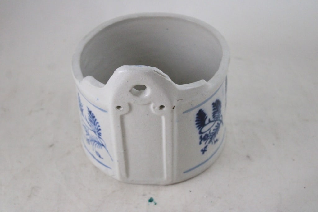 Salt Box Cellar Crock Salt Glaze Wall Hanging - 3