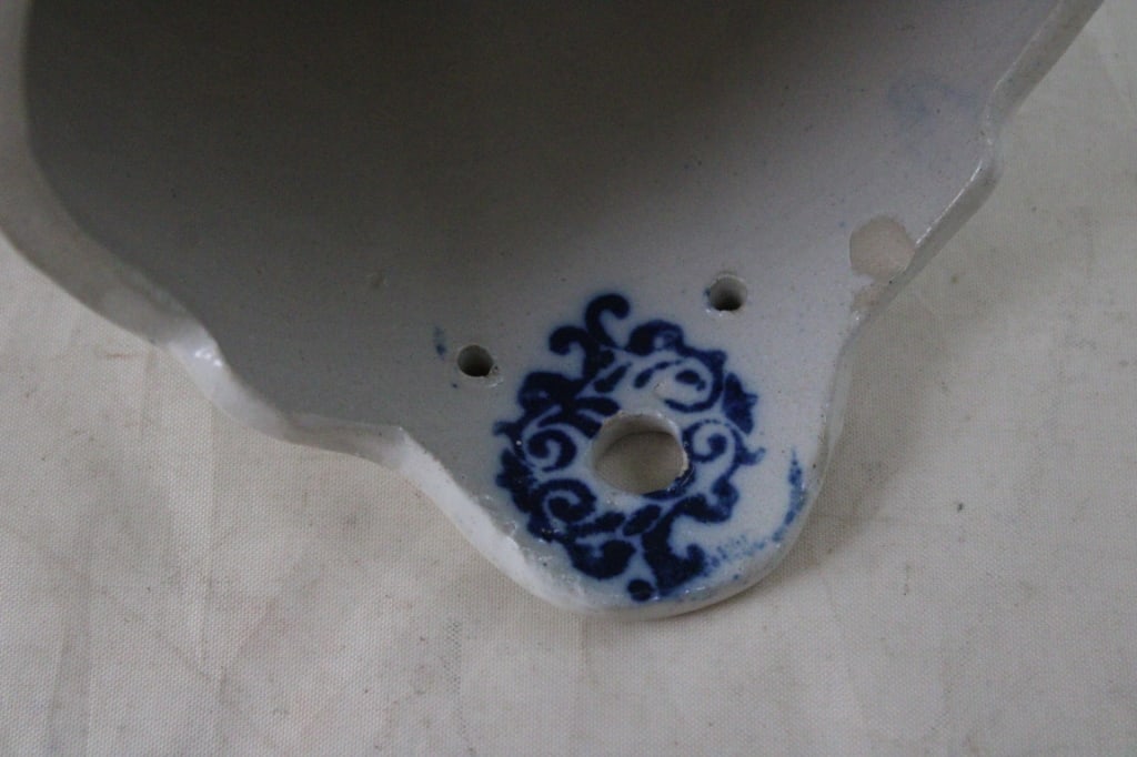 Salt Box Cellar Crock Salt Glaze Wall Hanging - 6