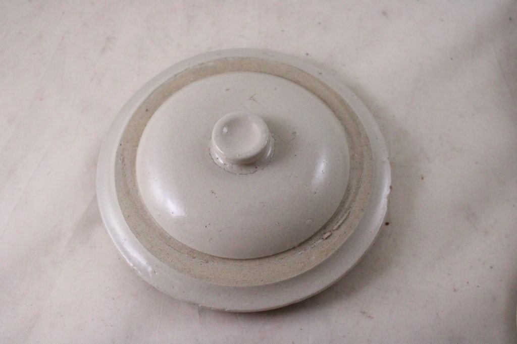3 Red Wing Stoneware Crock Lids - 12