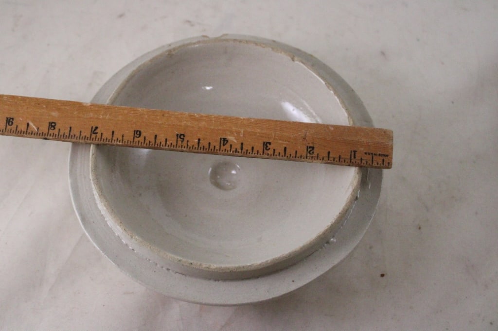 3 Red Wing Stoneware Crock Lids - 15