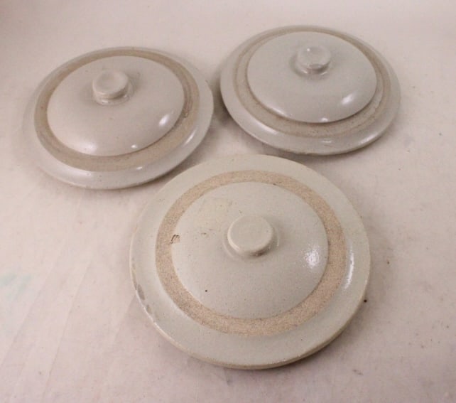 3 Red Wing Stoneware Crock Lids (1 of 15)