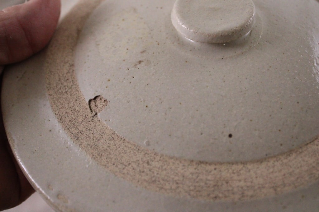 3 Red Wing Stoneware Crock Lids - 6