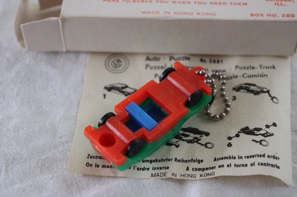 Pig Bank Metal Train Set, Car Set, Skill Puzzle - 20