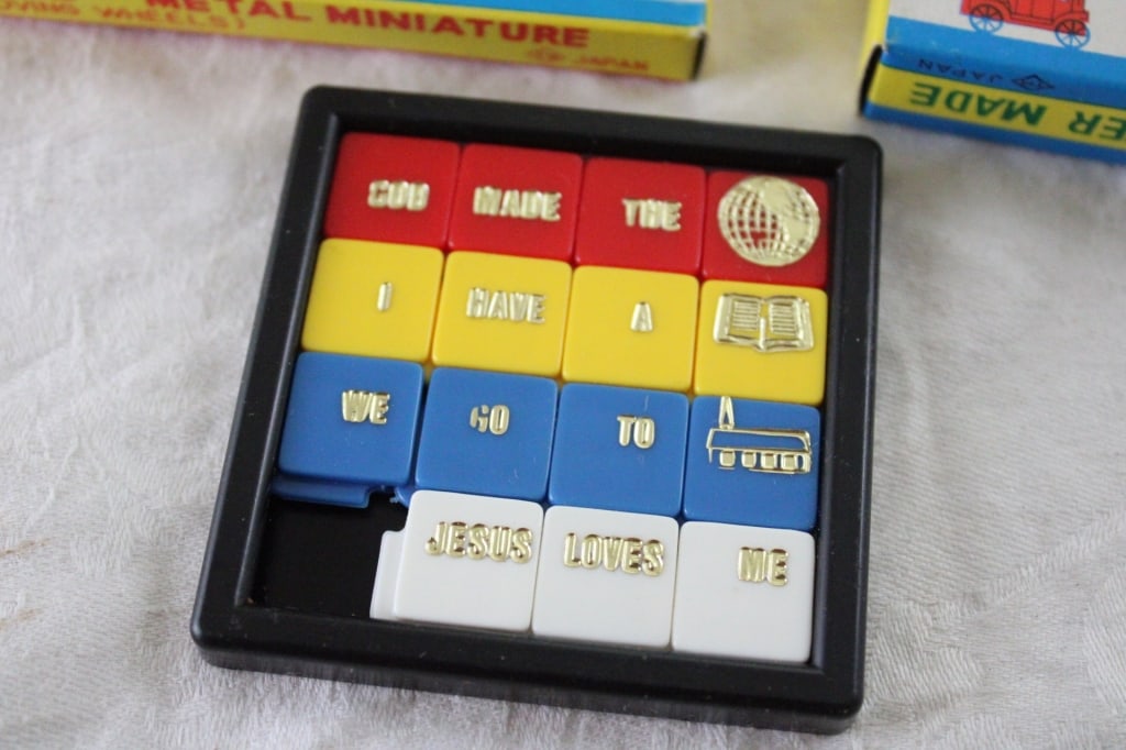 Pig Bank Metal Train Set, Car Set, Skill Puzzle - 2