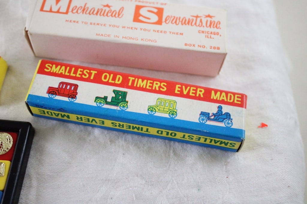 Pig Bank Metal Train Set, Car Set, Skill Puzzle - 4