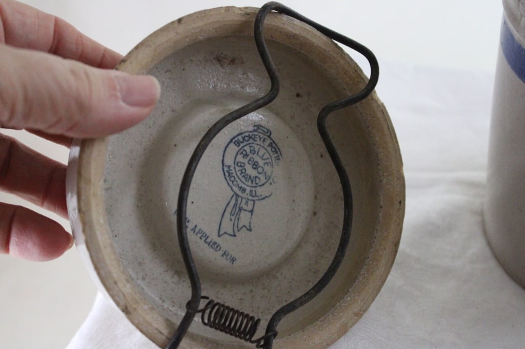 Stoneware Beater Jar, Buckeye Chicken Waterer - 3