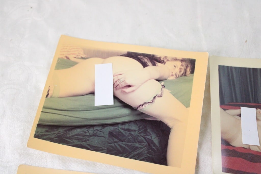 6 Risque Nude Vintage Photographs - 7