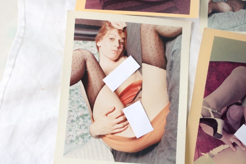 6 Risque Nude Vintage Photographs - 7