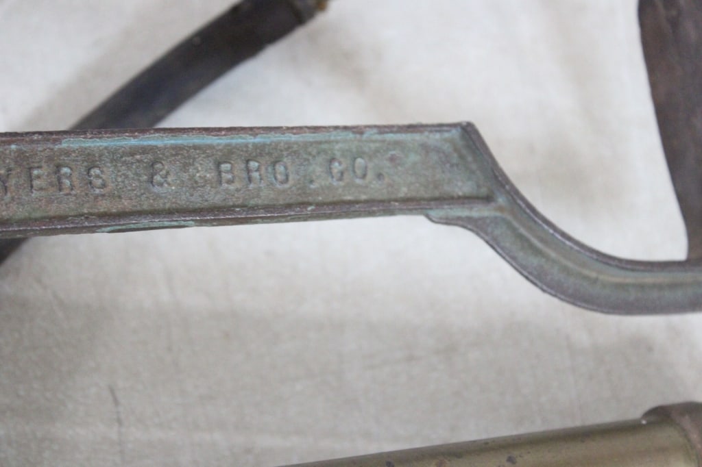 Brass Meyers Hand Bilge Navigational Pump - 8