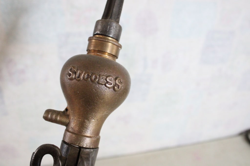 Vintage Brass Success Hand Bilge Navigational Pump - 3