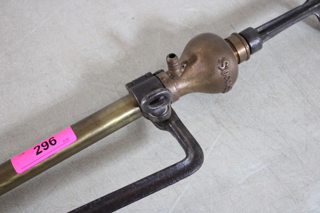 Vintage Brass Success Hand Bilge Navigational Pump - 6