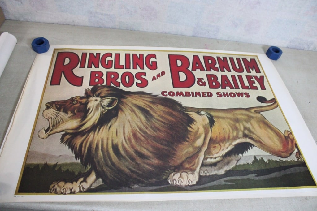 5 Ringling Brothers Circus Posters - 11