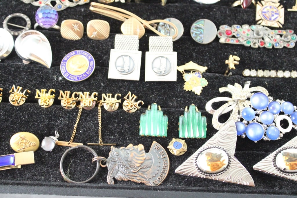 Costume Estate Jewelry, Pins and More - 9