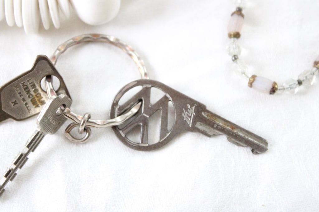 Old Volkswagen Key, Jewelry, Coins, Cigar Box Wood - 19