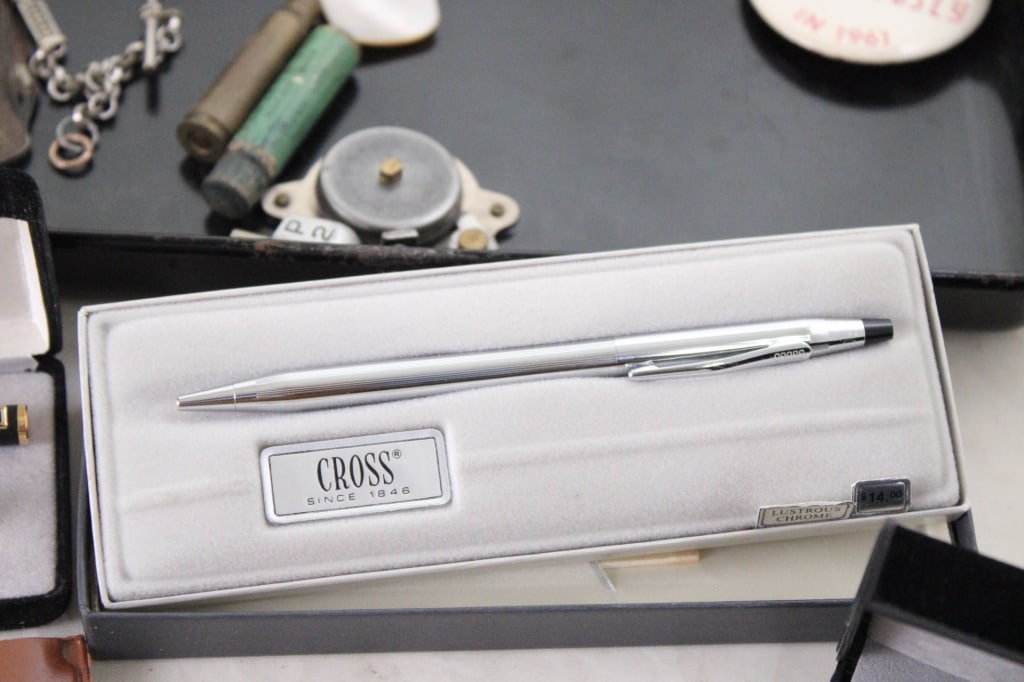 Notary Stamp, Brass Seals, Pens, Flight Computer - 15
