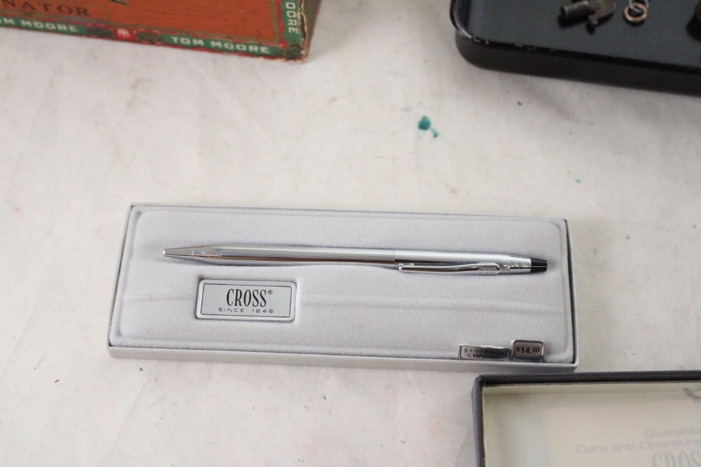 Notary Stamp, Brass Seals, Pens, Flight Computer - 20