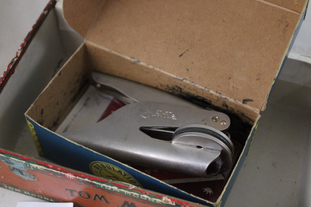 Notary Stamp, Brass Seals, Pens, Flight Computer - 2