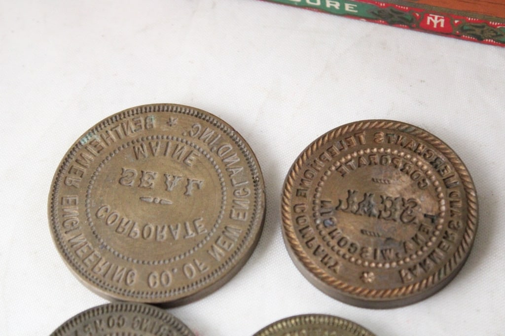 Notary Stamp, Brass Seals, Pens, Flight Computer - 5