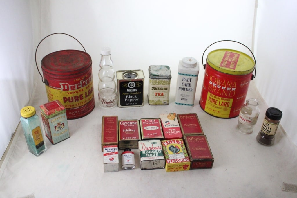 Advertising Tins, Bottles, Packages & More (1 of 17)