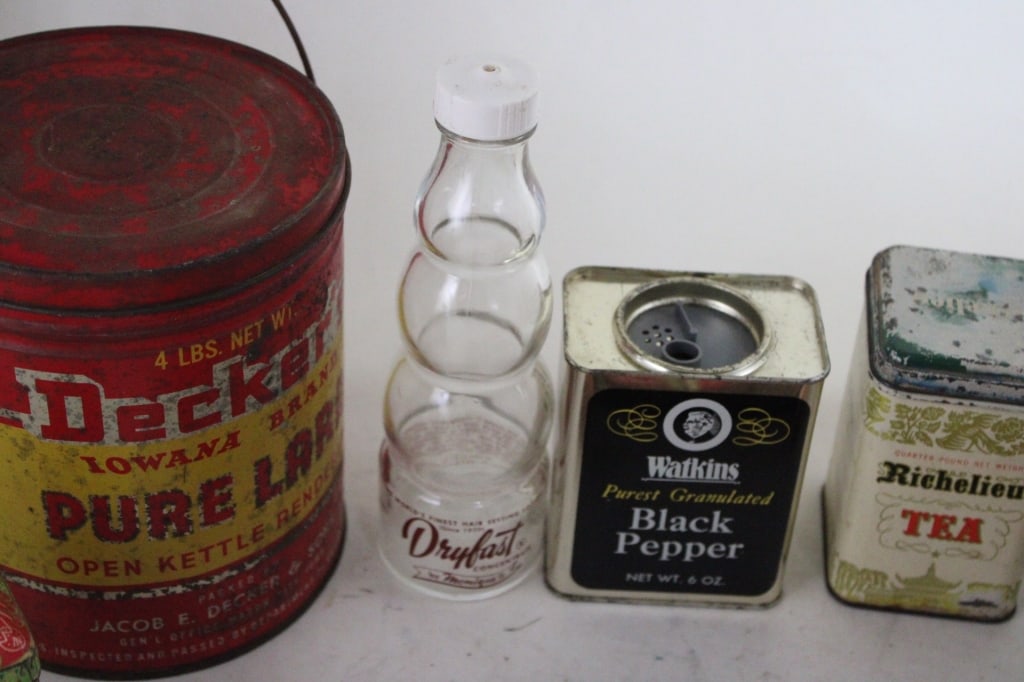 Advertising Tins, Bottles, Packages & More - 3