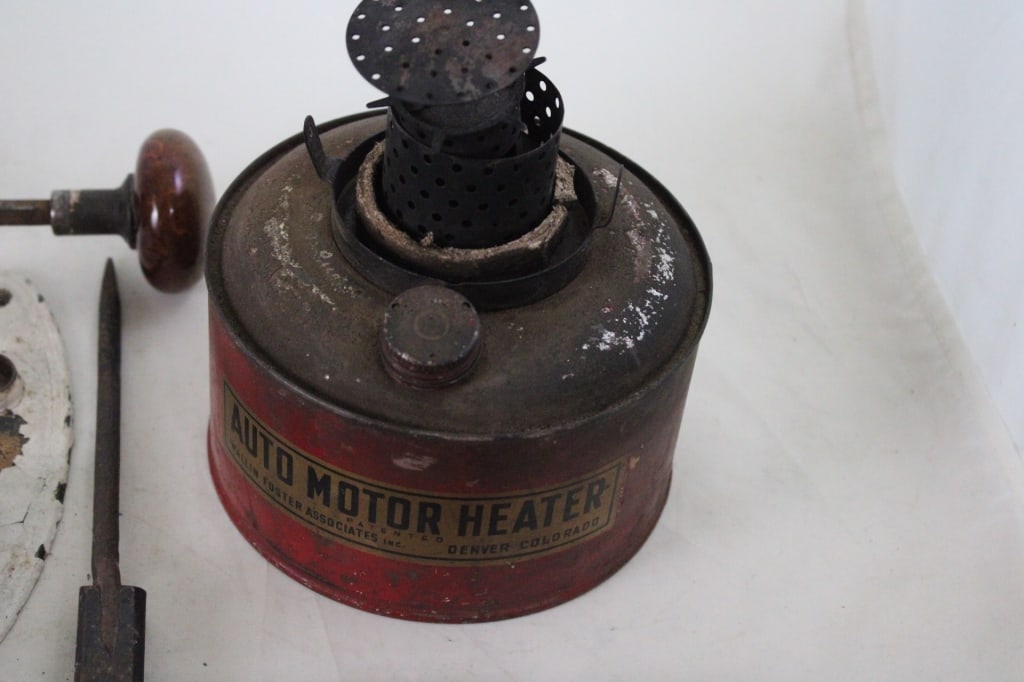 Galvanized Bucket, Tools, Auto Motor Heater & More - 8