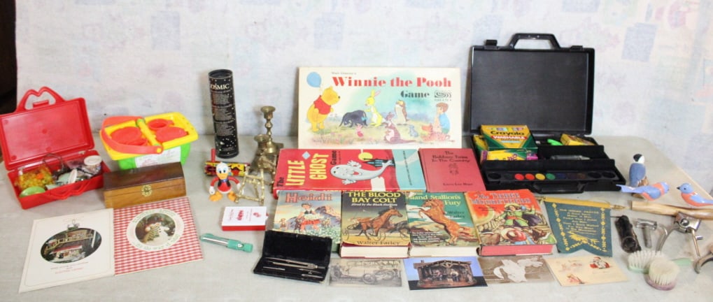 Child's Books, Toys, Games, Carved Birds & More (1 of 20)