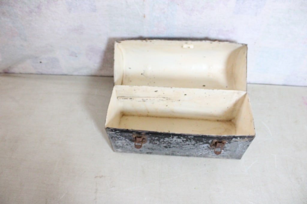 Ice Saw, Rug Beater & Homemade Lunchbox - 12