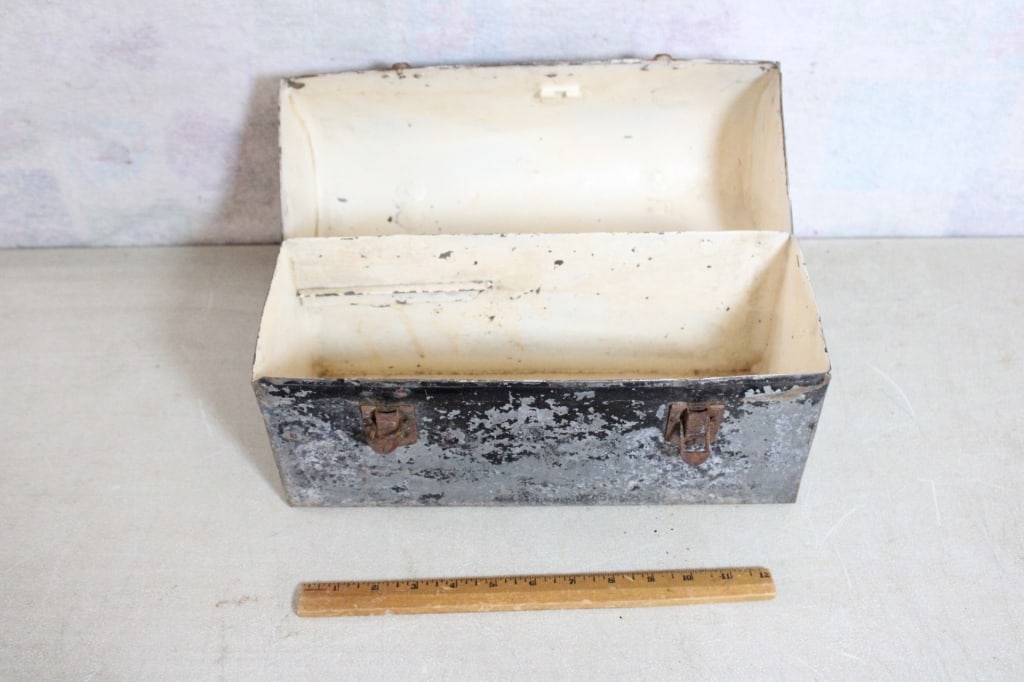 Ice Saw, Rug Beater & Homemade Lunchbox - 13
