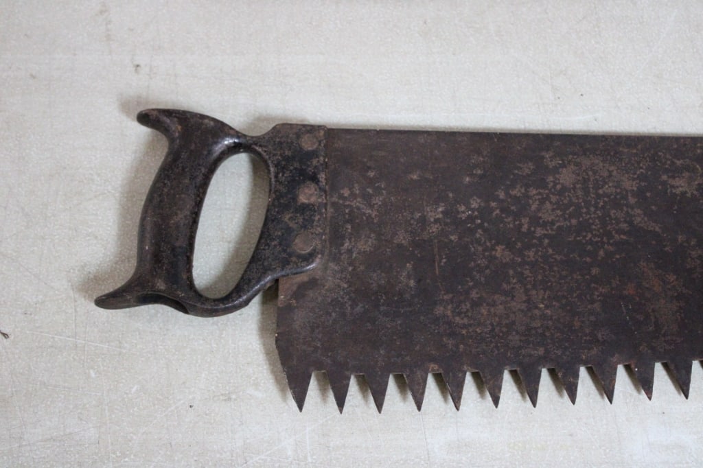 Ice Saw, Rug Beater & Homemade Lunchbox - 2