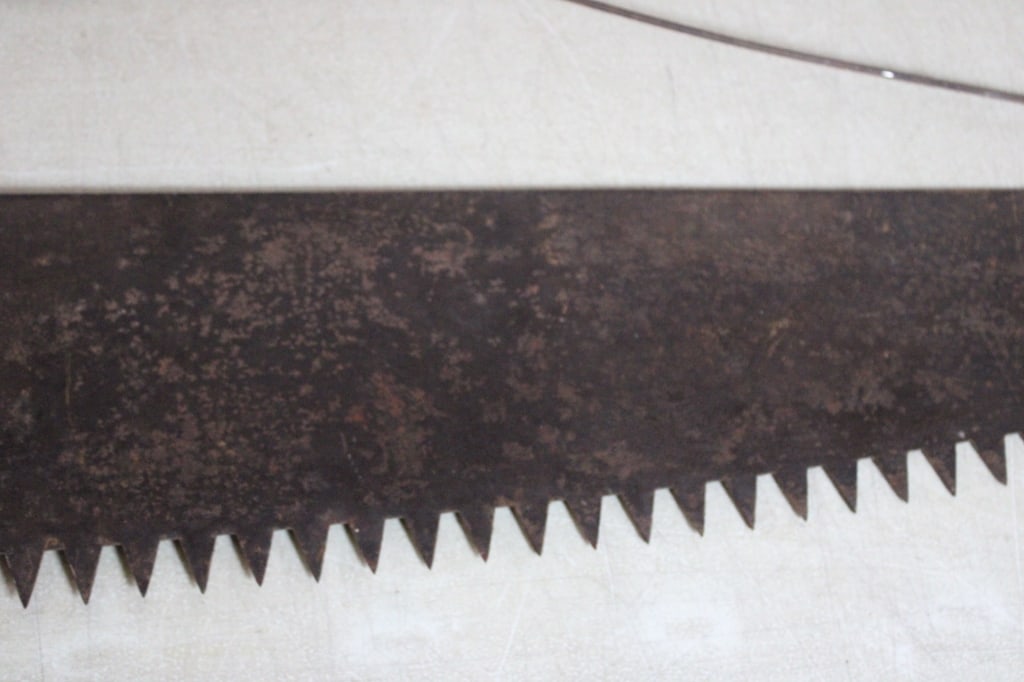 Ice Saw, Rug Beater & Homemade Lunchbox - 3
