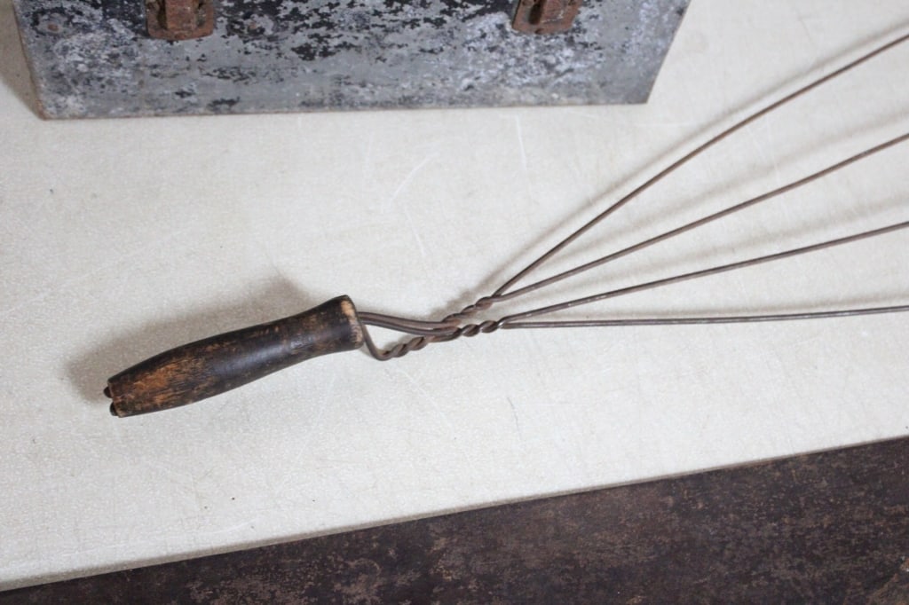 Ice Saw, Rug Beater & Homemade Lunchbox - 8