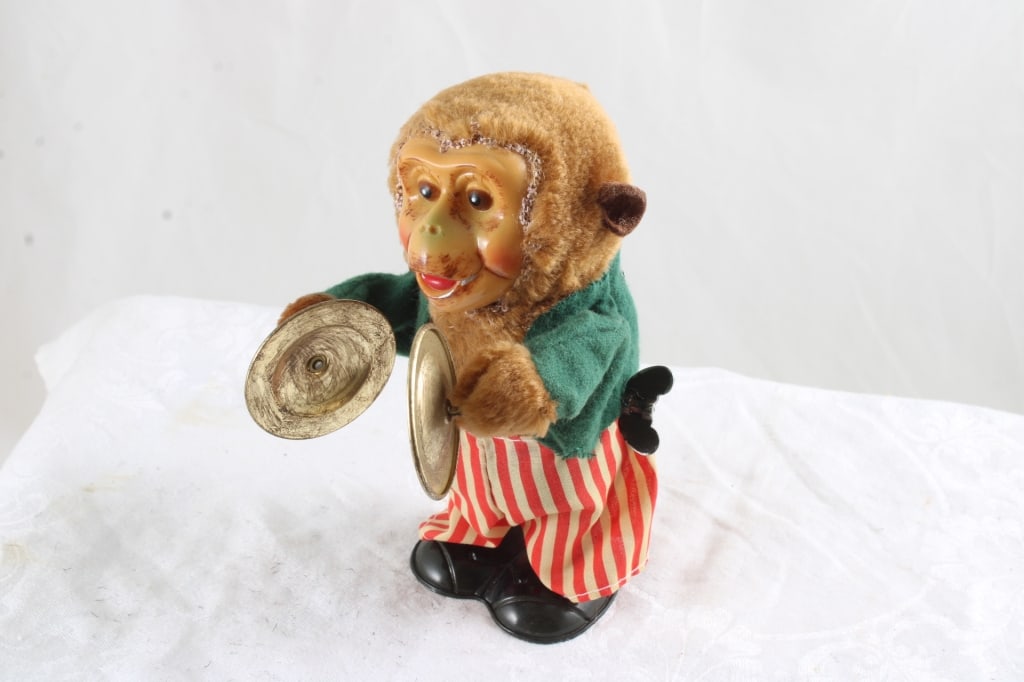 Key Wind Monkey Playing Cymbals Working (1 of 8)