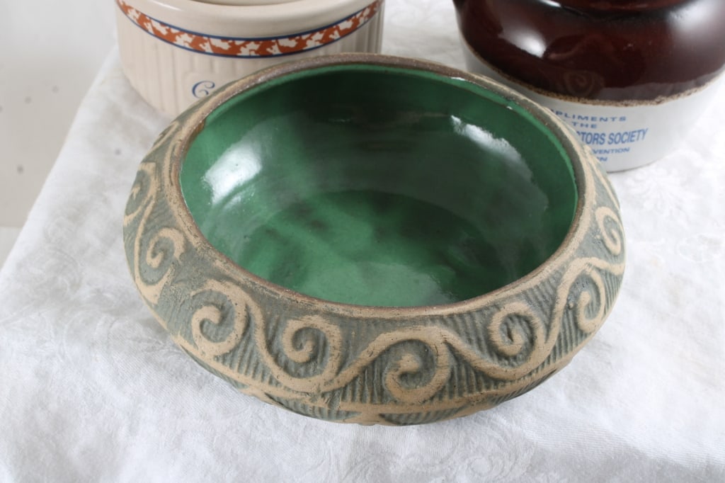 2 RWCS Commemoratives, Red Wing Planter Bowl - 2
