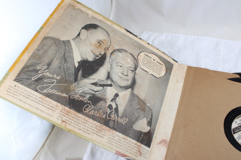 1947 Amos 'N' Andy Top Ten Record Album 78 rpms - 2