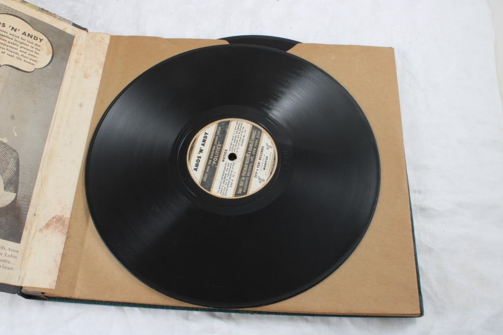 1947 Amos 'N' Andy Top Ten Record Album 78 rpms - 6